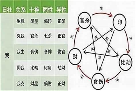 十神关系|四柱八字十神详解大全 四柱八字十神干支详解